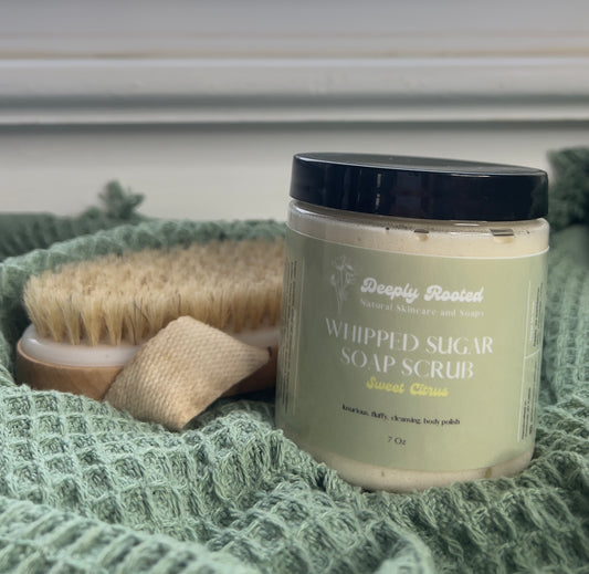 Whipped sugar scrub- sweet citrus